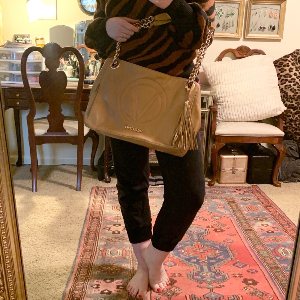 Valentino by Mario Valentino Verra Leather Satchel